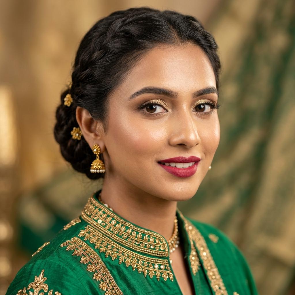 Makeup Harmony: Color-Coordinating Your Look with Ethnic Outfits