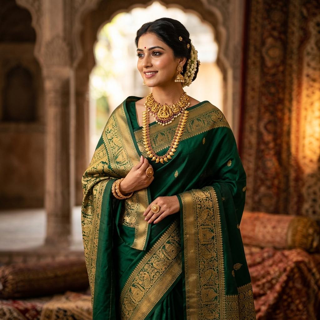 Lightweight Temple Jewelry for Silk Sarees: A Practical Guide for Modern Festive Looks