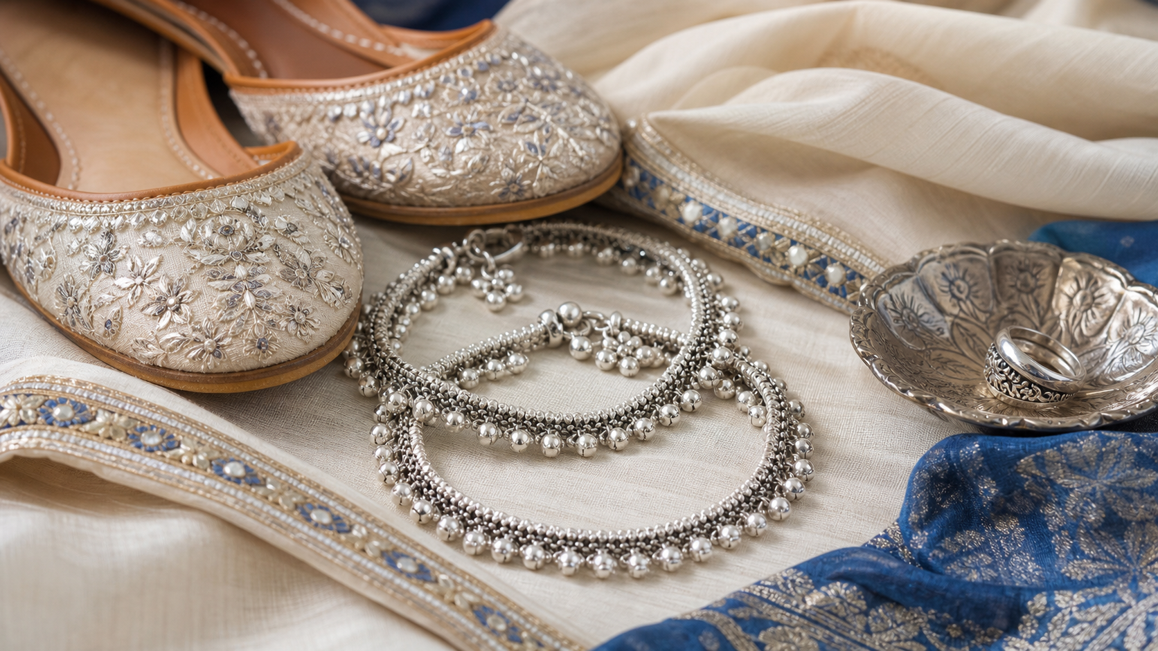 Silver Anklet Styling Guide: How to Wear Payal with Sarees, Lehengas, and Kurtis